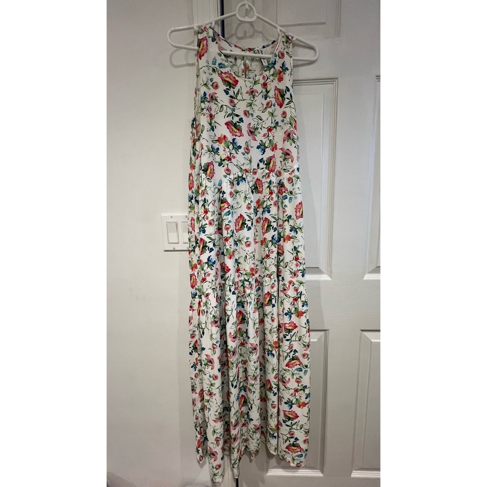 Zara, Long Floral Dress, US S